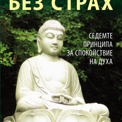Предна корица на книгата Без страх - Седемте принципа за спокойствие на духа на Бренда Шошана