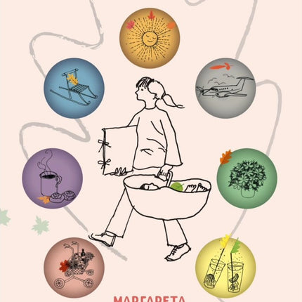 Предна корица на книгата Шведското изкуство да остаряваш жизнерадостно на Маргарета Магнусон