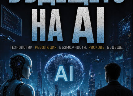 Предна корица на книгата 90 минути за Бъдещето на AI на Нейтън Коул
