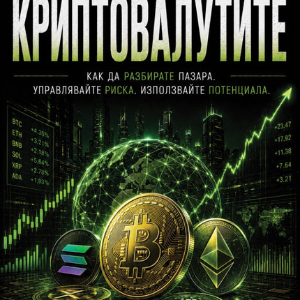 Предна корица на книгата 90 минути за Криптовалутите на Даниел Харингтън