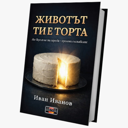 Предна корица на книгата Животът ти е торта - Ако вкусът не ти харесва, промени съставките на Иван Иванов