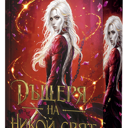 Предна корица на книгата Дъщеря на никой свят - меки корици на Кариса Броудбент
