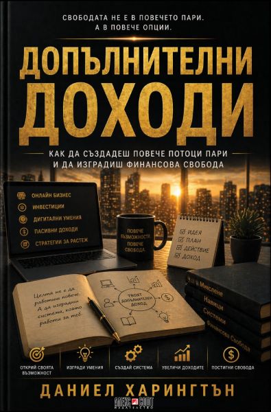 Предната корица на книгата Допълнителни доходи.