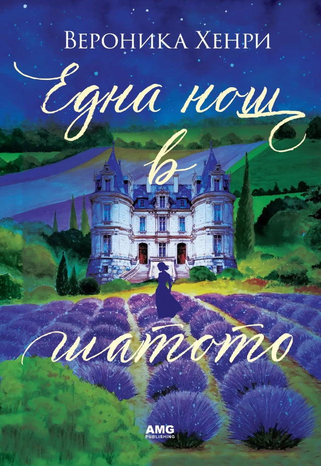 Предна корица на книгата Една нощ в шатото на Вероника Хенри