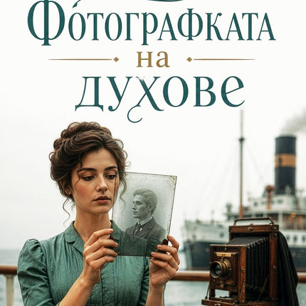 Предна корица на книгата Фотографката на духове на Дези Икарди