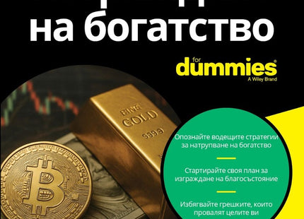 Предна корица на книгата Изграждане на богатство For Dummies на Ерик Тайсън, Ричард Блум и Алън Г. Тейлър