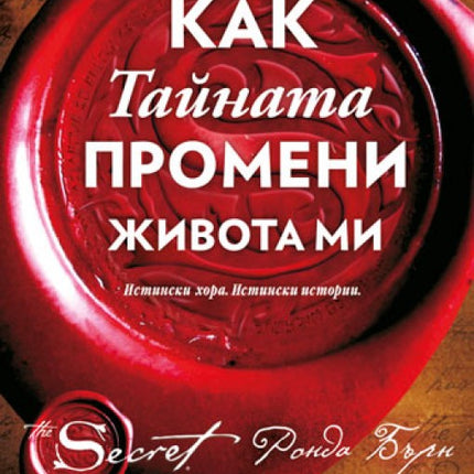 Предна корица на книгата Как Тайната промени живота ми на Ронда Бърн