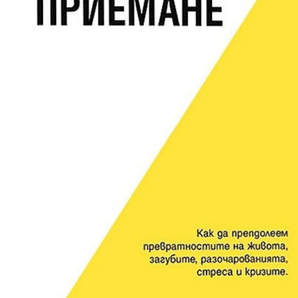 Предна корица на книгата Приемане - Как да преодолеем превратностите на живота, загубите, разочарованията, стреса и кризите на Дейвид Хокинс
