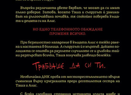 Корица на книгата 'Грешната сестра' от Клеър Дъглас