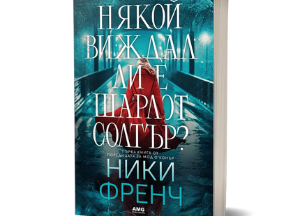 Корица на книгата 'Някой виждал ли е Шарлот Солтър?' от Ники Френч