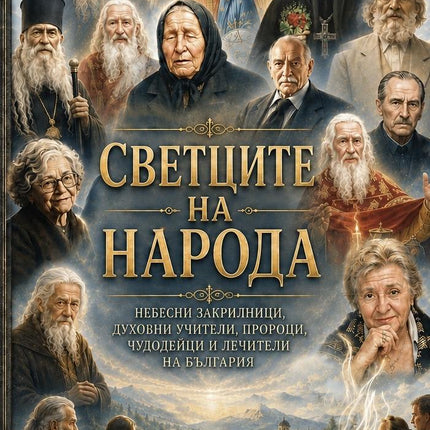 Предна корица на книгата Светците на народа на Яна Борисова