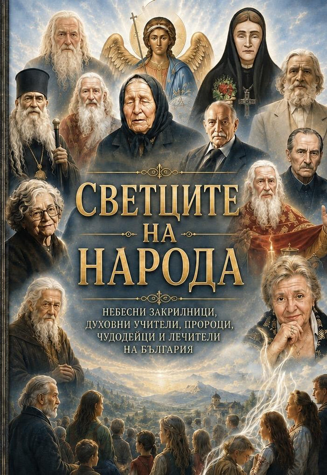 Предна корица на книгата Светците на народа на Яна Борисова