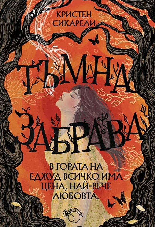 Предна корица на книгата Тъмна забрава на Кристен Сикарели