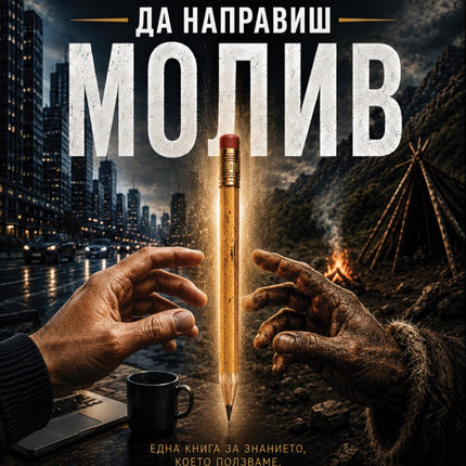 Предна корица на книгата Ти не можеш да направиш молив на Джулиан Крос