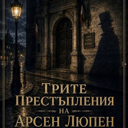 Предна корица на книгата Трите престъпления на Арсен Люпен на Морис Льоблан