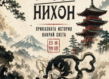 Предна корица на книгата Япония - Нихон – приказната история накрай света на Светлозар Попов