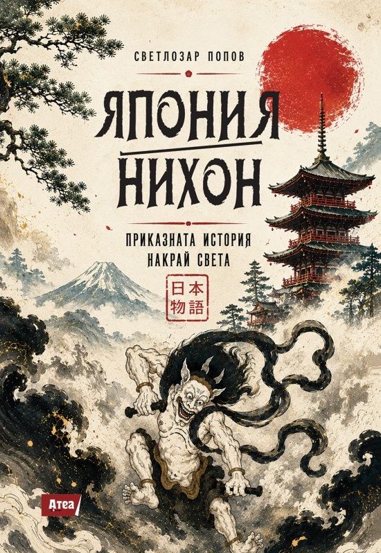 Предна корица на книгата Япония - Нихон – приказната история накрай света на Светлозар Попов