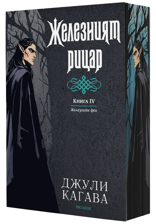 Предна корица на книгата Желязният рицар - книга 4 - Железните Феи - обновено издание на Джули Кагава
