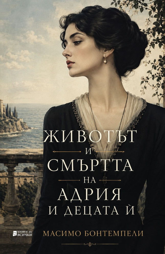 Предна корица на книгата Животът и смъртта на Адрия и децата ѝ на Масимо Бонтемпели