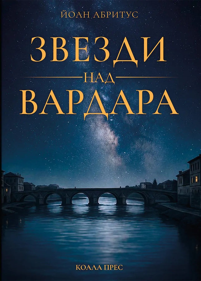Предна корица на книгата Звезди над Вардара на Йоан Абритус